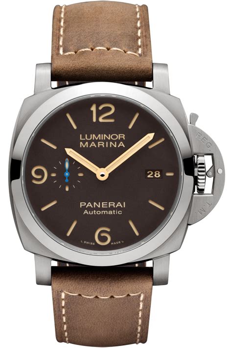 panerai luminor braun|panerai luminor replacement dials.